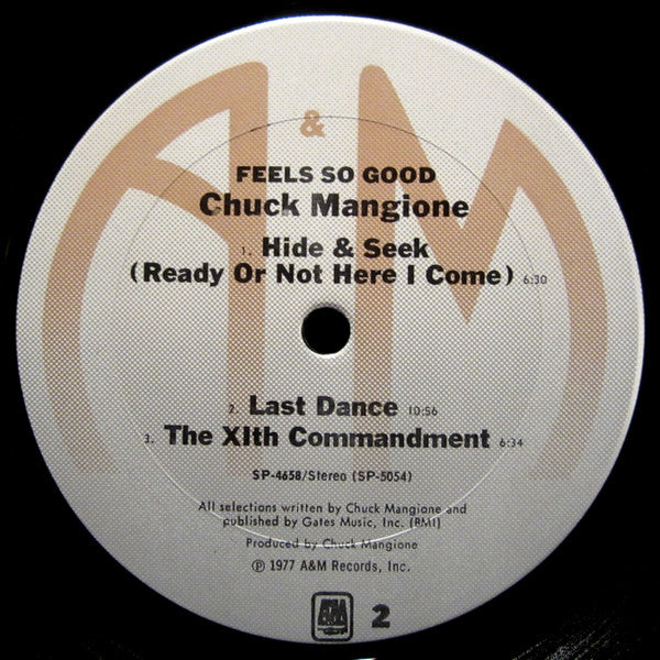 Chuck Mangione : Feels So Good (LP, Album, Pit)