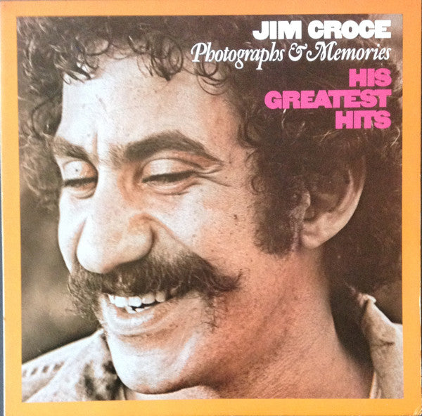 Jim Croce : Photographs And Memories His Greatest Hits (LP, Comp, RE)