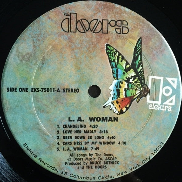 Doors* : L.A. Woman (LP, Album, Pit)