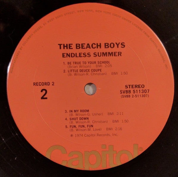 The Beach Boys : Endless Summer (2xLP, Comp, Club, San)