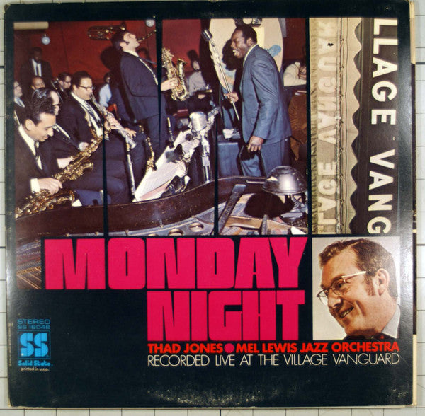 Thad Jones Mel Lewis Jazz Orchestra* : Monday Night (LP, Album, Uni)