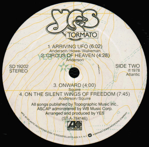 Yes : Tormato (LP, Album, Pre)