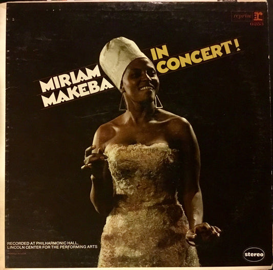 Miriam Makeba : In Concert (LP, Album, RE)