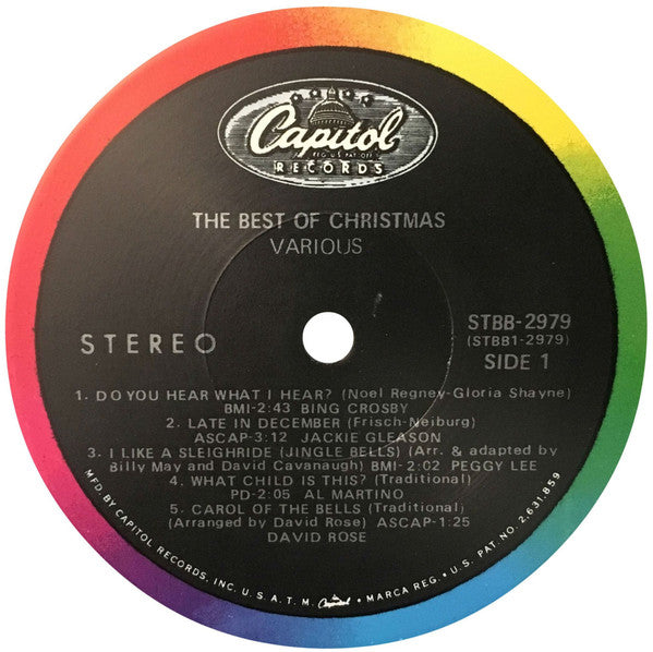 Various : The Best Of Christmas (2xLP, Comp)