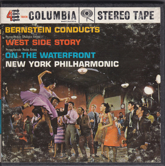 Bernstein* Conducts New York Philharmonic : West Side Story / On The Waterfront (Reel, 4tr Stereo, 7" Reel, Album)