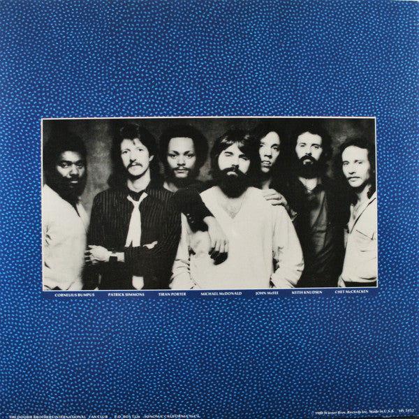 The Doobie Brothers : One Step Closer (LP, Album, Club, Col)