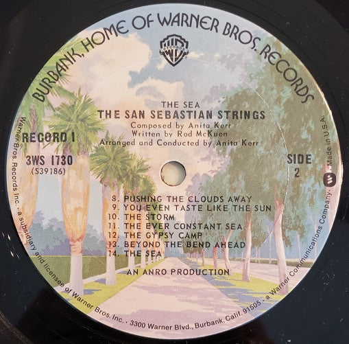 Anita Kerr • Rod McKuen • The San Sebastian Strings : The Sea • The Earth • The Sky (3xLP, Album, Comp, RM + Box, Dlx, Ltd, RE)