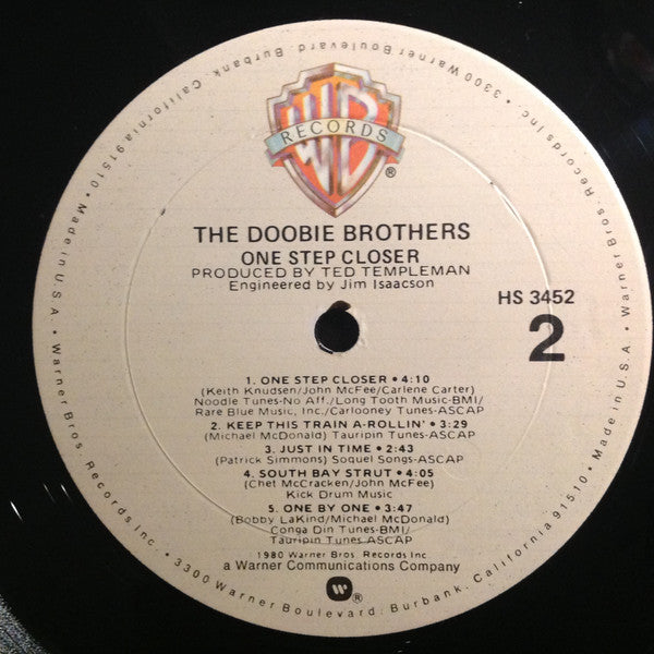 The Doobie Brothers : One Step Closer (LP, Album, Gol)