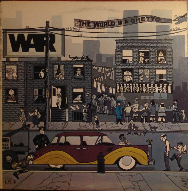 War : The World Is A Ghetto (LP, Album, Ind)