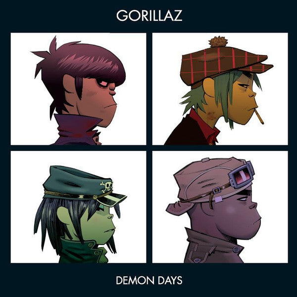 Gorillaz : Demon Days (2xLP, Album, RE, RM, RP)