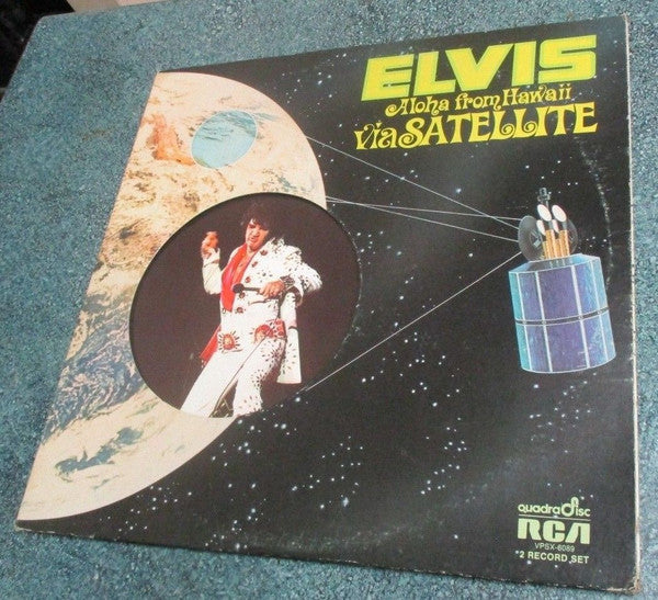 Elvis* : Aloha From Hawaii Via Satellite (2xLP, Album, Quad, RP, Gat)