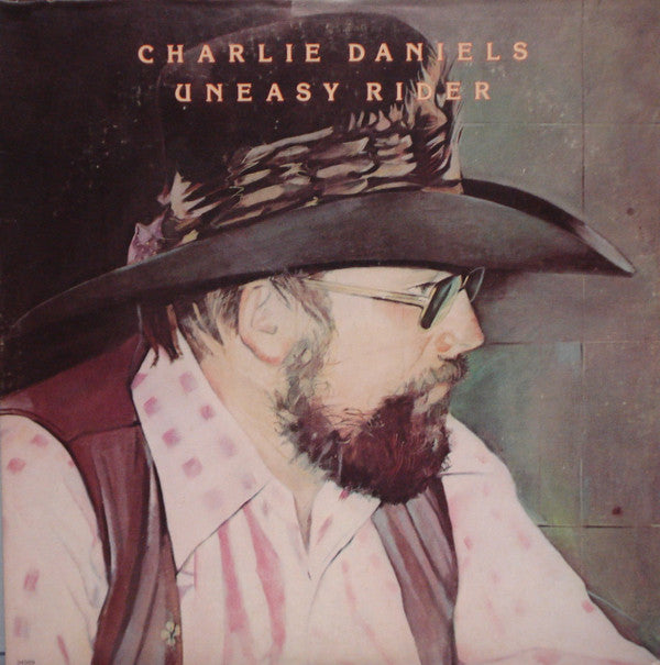 Charlie Daniels : Uneasy Rider (LP, Album, RE, Pit)