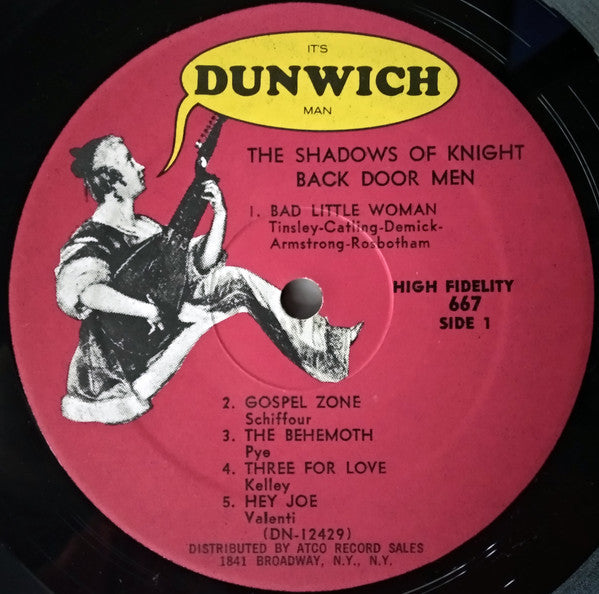 The Shadows Of Knight : Back Door Men (LP, Album, Mono)