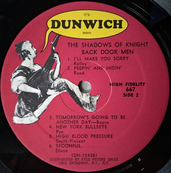 The Shadows Of Knight : Back Door Men (LP, Album, Mono)