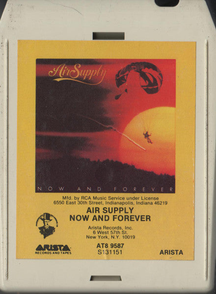 Air Supply : Now And Forever (8-Trk, Album, Club)