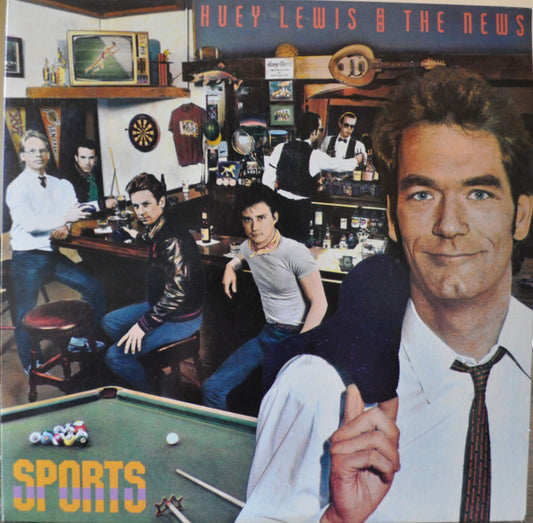 Huey Lewis And The News* : Sports (LP, Album, RE)