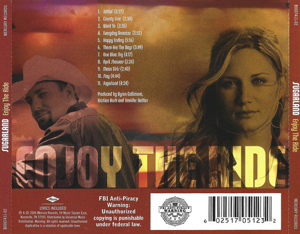 Buy Sugarland : Enjoy The Ride (CD, Album) Online for a great price ...