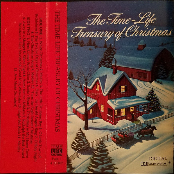 Various : The Time-Life Treasury Of Christmas (2xCass, Comp, Dol)