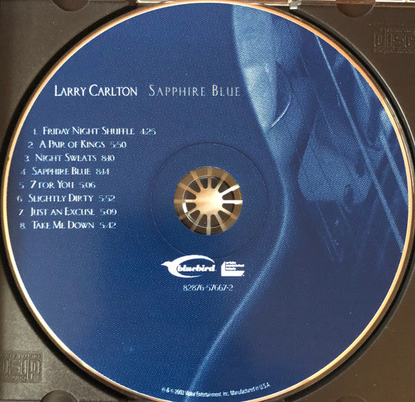 Larry Carlton : Sapphire Blue (CD, Album, Club)