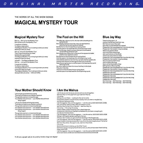 The Beatles : Magical Mystery Tour (LP, Album, Ltd, RE, RM)