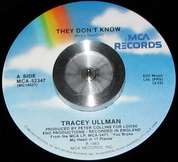 Tracey Ullman : They Don't Know (7")