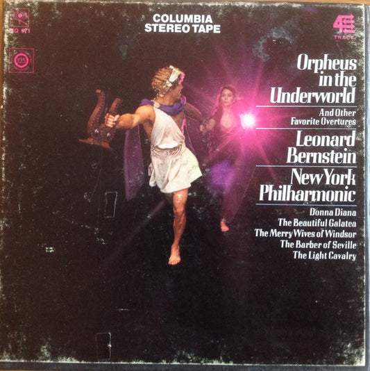 Leonard Bernstein, New York Philharmonic : Orpheus In The Underworld And Other Favorite Overtures (Reel, 4tr Stereo, 7" Reel, Album)