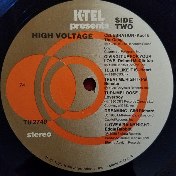 Various : High Voltage (LP, Comp, 74 )