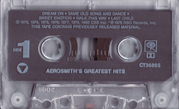 Aerosmith : Aerosmith's Greatest Hits (Cass, Comp, RE, Tra)