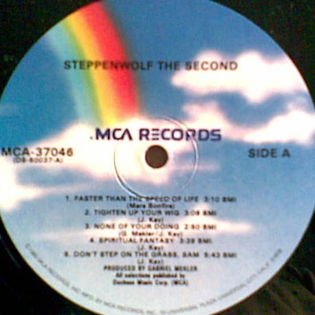 Steppenwolf : The Second (LP, Album, RE, MCA)