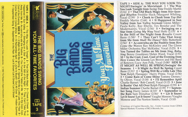 Various : The Big Bands Swing Your All Time Favorites (4xCass, Comp, RM + Box)