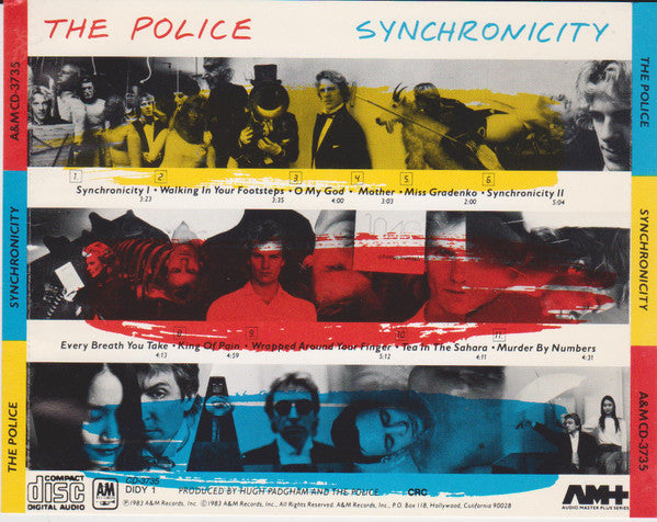 The Police : Synchronicity (CD, Album, Club, CRC)