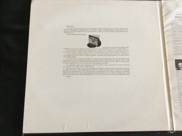 Various : The 1969 Warner/Reprise Record Show (2xLP, Comp, RP)