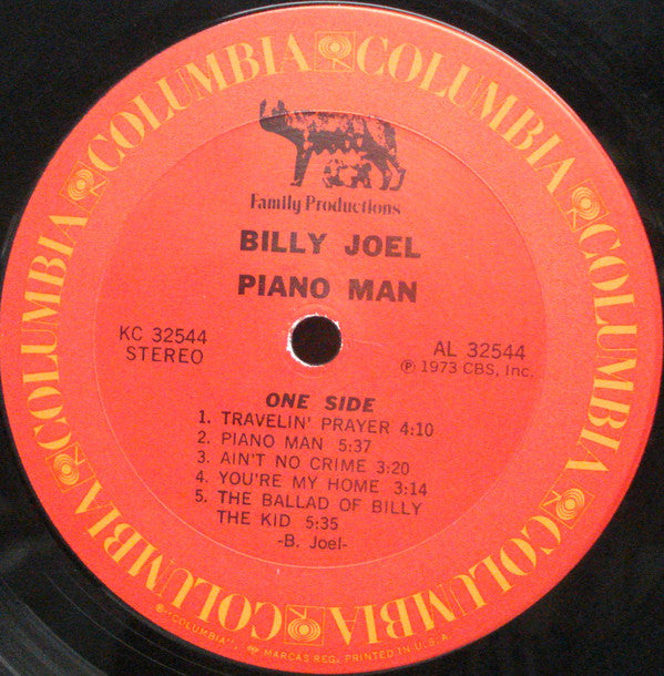 Billy Joel : Piano Man (LP, Album, Pit)