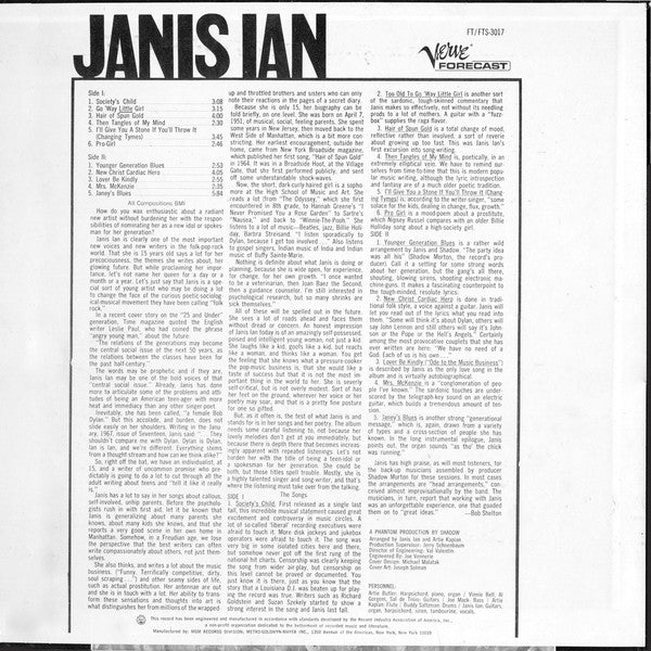 Janis Ian : Janis Ian (LP, Album)