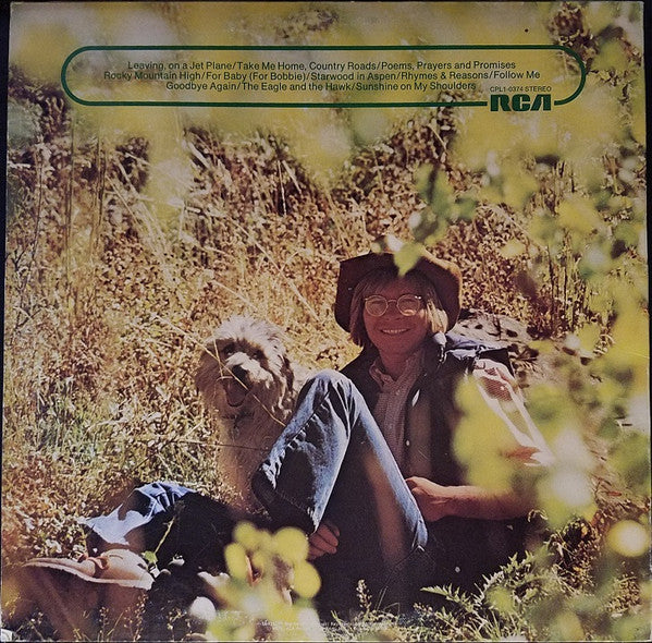 John Denver : John Denver's Greatest Hits (LP, Comp, RP, Tan)