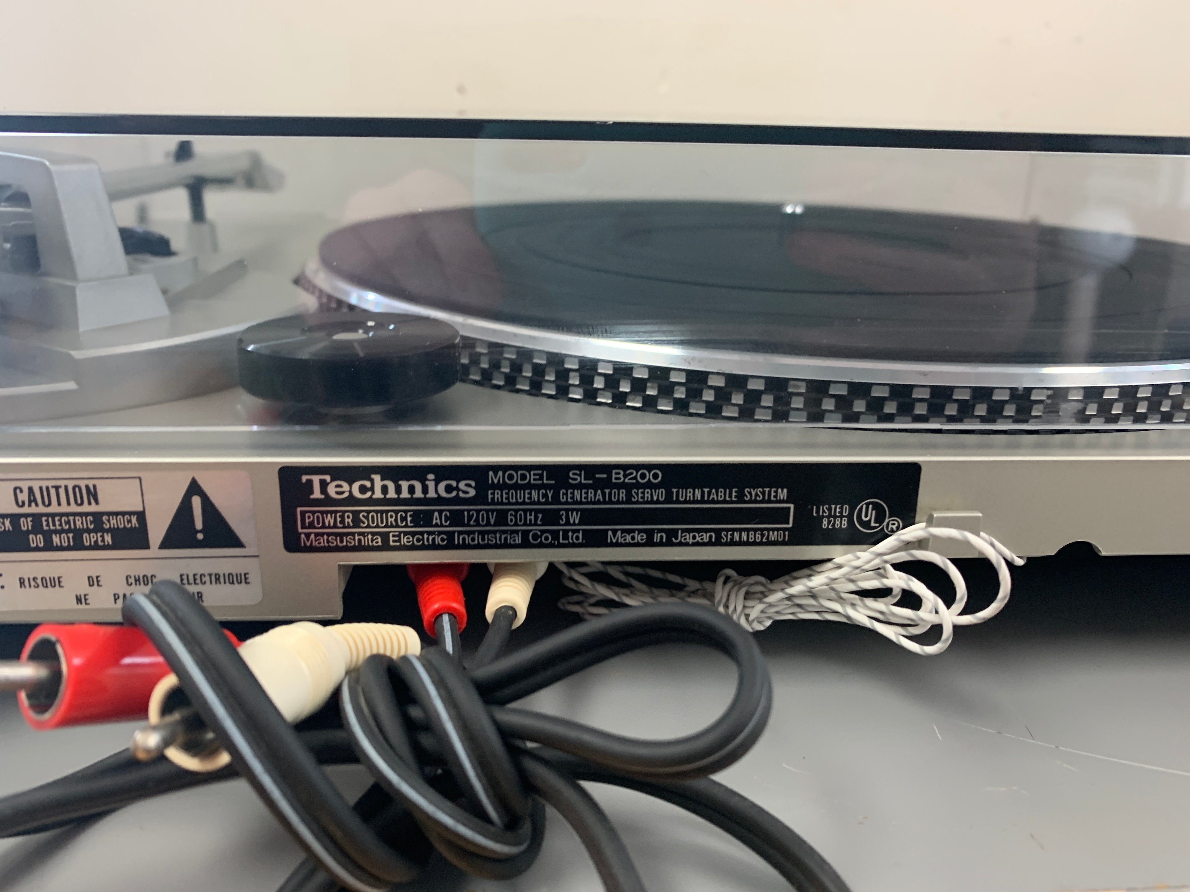 Technics SL-B200 Turntable – The Turntable Store