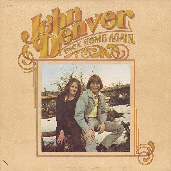 John Denver : Back Home Again (LP, Album, Ind)