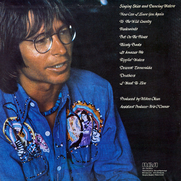 John Denver : I Want To Live (LP, Album, Ind)