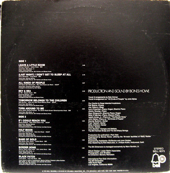 The 5th Dimension* : Individually & Collectively (LP, Album, She)