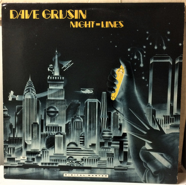 Dave Grusin : Night-Lines (LP, Album, Hau)