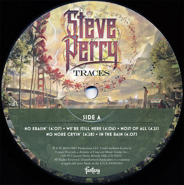 Steve Perry : Traces  (LP, Album)