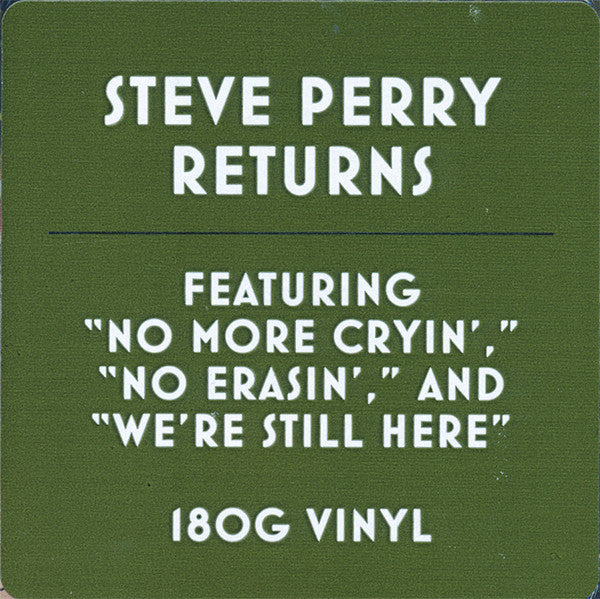 Steve Perry : Traces  (LP, Album)