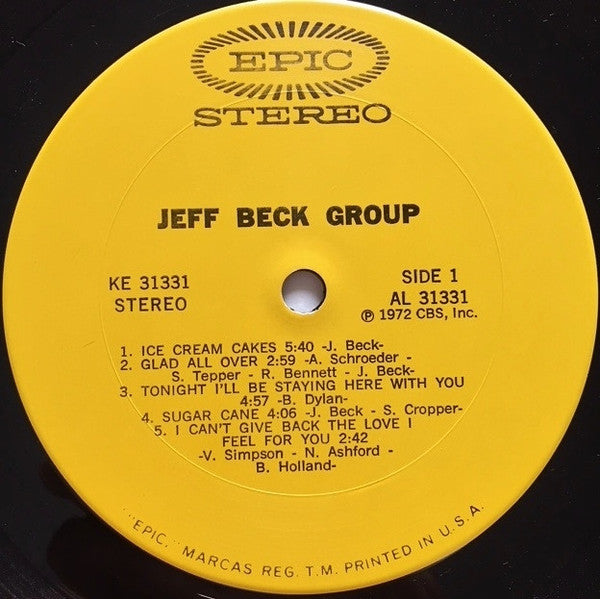 Jeff Beck Group : Jeff Beck Group (LP, Album, San)