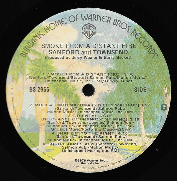 Sanford Townsend Band* : Smoke From A Distant Fire (LP, Album, Win)