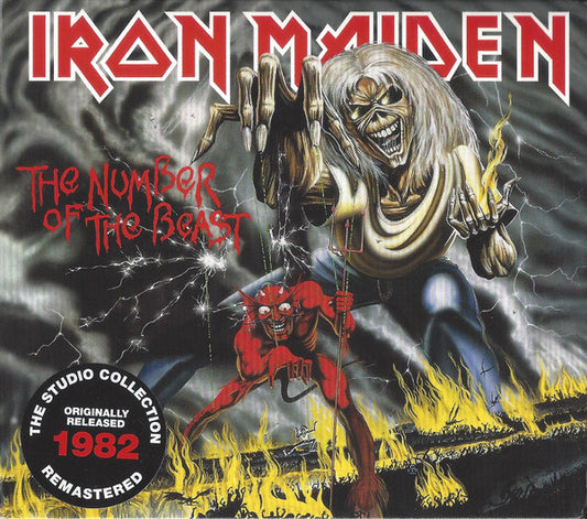 Iron Maiden : The Number Of The Beast (CD, Album, RE, RM, Dig)