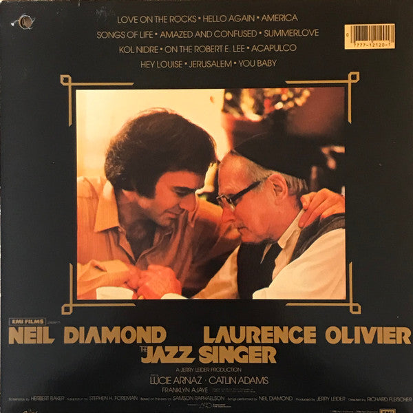 Neil Diamond : The Jazz Singer (Original Songs From The Motion Picture) (LP, Album, Wak)