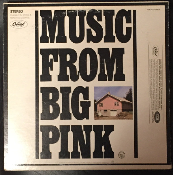 The Band : Music From Big Pink (LP, Album, RE, Ora)