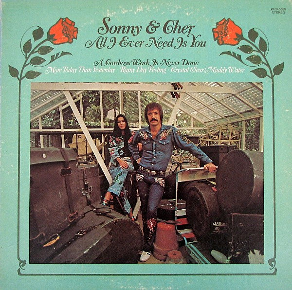 Sonny & Cher : All I Ever Need Is You (LP, Album, RE, All)