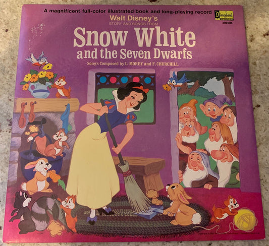 Various : Walt Disney's Story And Songs From Snow White And The Seven Dwarfs (LP, Album, Mono, RE, Rai)