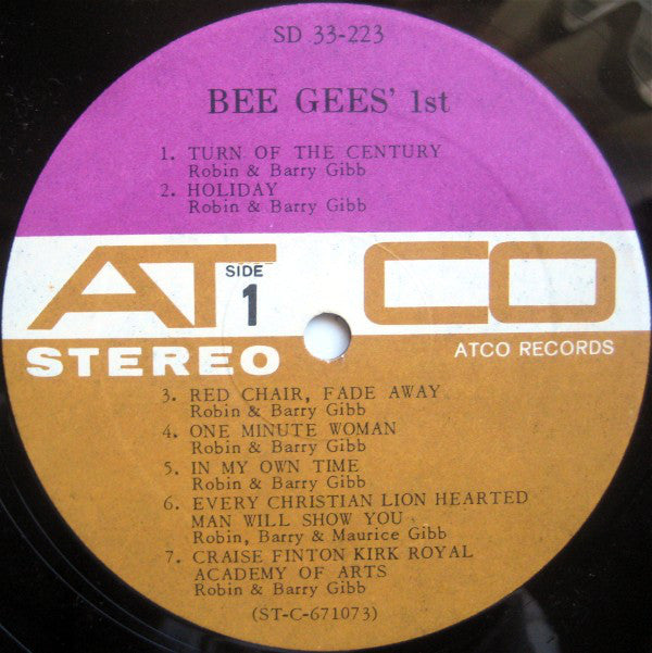 Bee Gees : Bee Gees' 1st (LP, Album)